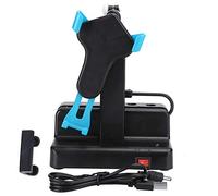 Coctelera automática para teléfono móvil Contador de Pasos Giratorio hacia la Izquierda y Derecha Podómetro para teléfono móvil Plástico Azul Cielo 15,5 x 11,8 cm Alimentado por