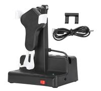 Coctelera automática para teléfono móvil Contador de Pasos oscilante hacia la Izquierda y Derecha Podómetro para teléfono móvil Blanco Perla Plástico Duradero