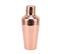 Coctelera, coctelera de Martini, Mezclador de Bebidas, coctelera Profesional de Acero Inoxidable con guía de Recetas de cócteles, Kit de Barman, Regalos (510mL Rose Gold)