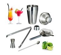 Coctelera con accesorios kit de cocteles 500 ml inoxidable coctelera profesional