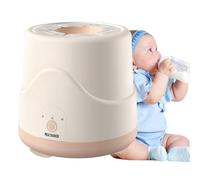 Coctelera de biberón, coctelera de leche eléctrica para bebés de alimenticio - Coctelera de biberón de leche para bebés antideslizante recargable, suministros para bebés para viajes en