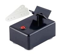 Coctelera de esmalte de uñas, máquina de agitación, coctelera de esmalte de uñas, botellas de gel de uñas ajustables, herramientas uniformes para arte de uñas, color de tatuaje, negro/plata