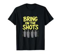 Coctelera de Graffiti neón Bring on The Shots Camiseta