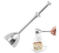 Coctelera de harina - Coctelera de sal | FaRrina Duster | Tamiz De Acero Inoxidable FaRrina De Cacao Harina De Tamiz Para Cocinas Artesanía Chocolate ShakeRr Baker's Spoling Del