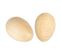Coctelera de Huevos de Madera con Material de Madera de Primera Calidad, Sonido Crujiente, Superficie Finamente Pulida para el Sentido Rítmico de los Niños
