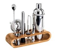 Coctelera Kit Cocktail Kit Juego De Coctelera De 10 Piezas, Equipo De Barman De Acero Inoxidable, Herramientas Profesionales De Coctelería, Bar, Bebidas Cocktail Shaker (Color : A, Size : 750ml)