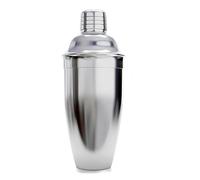 Coctelera, mezclador de cócteles, 750 ml, acero inoxidable, con colador incorporado, accesorios de bar, para Navidad, bares familiares, fiestas