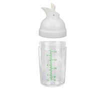 Coctelera Para Aderezo Para Ensaladas, 200 Ml, Mezclador Para Aderezo Para Ensalada, Botellas Agitadoras Para Evitar Fugas, Dispensador De Aceite, Salsas, Frasco Con Tapa Para Suministros(Blanco)