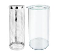 Coctelera - Rollo de transparente de 360 grados, recipiente de mezcla transparente con tapa segura | Contenedor de revestimiento de alimentos, Gadget de cocina práctico para cocinar