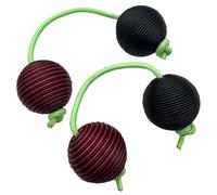 Cocteleras Aslatua, Bolas Cocteleras Africanas | Instrumento De Percusión Manual Kashaka Shaker | Bolas De Tambor Asalato Con La Yema Del Dedo Para Adultos Y Adolescentes En Fiestas Y Espectáculos