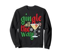Cócteles Gingle All The Way Gin Divertidos Navidad Sudadera