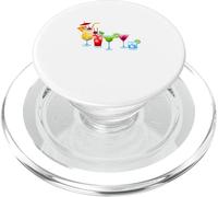 Cócteles Tropicales en Vasos Surtidos con Frutas PopSockets PopGrip para MagSafe