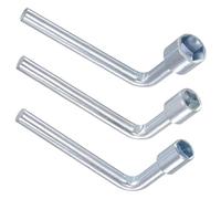 CoCud 3 Piezas Llave de Vaso Hexagonal en ángulo en Forma de L 8mm 10mm | Métrica, 13mm, Llave de Vaso Hexagonal de 6 Puntos de Cabeza única en Codo