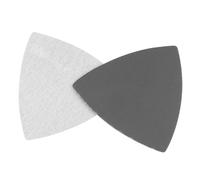 CoCud Almohadillas de Lija Triangular con Gancho y Bucle para Lijadora Oscilante, Papel de Lija de Carburo de Silicio de Grano 800 de 3-1/2 Pulgadas, 8 Piezas