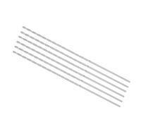 CoCud Brocas Helicoidales Extralargas de 2,5 mm Diámetro y 250 mm Longitud Total, Barrena Helicoidal de Acero de Alta Velocidad para Metal Endurecido Carpintería Plástico Aluminio, 6pcs
