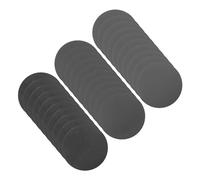 CoCud Disco de lijado de gancho y bucle, 5 pulgadas de diámetro, grano surtido 320/600/1000, sin agujeros, papel de lija orbital húmedo y seco, carburo de silicio (aplicaciones: para pulido de madera