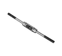 CoCud Grifo Llave Mango, Ajuste M6-M14 Grifos Tamaño, Acero Mango Fundición a Presión Cuerpo Ajustable Único Extremo Llave Escariador Roscado (Aplicaciones: para Roscado Operaciones)