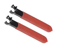 CoCud Llave de Sujeción de Pinza de Pinza, Llave de Boca Er11M Tipo M, con Mango Antideslizante - (Aplicaciones: para Tuerca de Sujeción Er11M, Máquina Fresadora), 2 Piezas