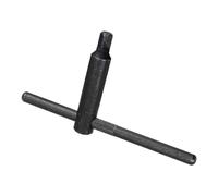 CoCud Llave de Torno Cabeza Cuadrada 12mm L125x220mm con Varilla Portátil - para Herramienta de Llave Inglesa (Aplicaciones: para Máquina de Fresado Grabado CNC Router)