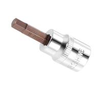 CoCud Llave de Vaso de Impacto Hexagonal, 3/8" de Unidad x H6 Acero S2 Cr-V Adaptador de Llave de Vaso Hexagonal de Cambio Rápido para Destornillador de Impacto Sockets, 1 Pieza