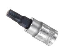 CoCud Llave de Vaso Torx, 1/4" Drive x T30 Acero S2 Cr-V Torx Star Socket Impact Bit Destornillador Adaptador de Zócalos - (Aplicaciones: para el Apriete de Tornillos), 1 Pieza