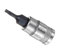 CoCud Llave de Vaso Torx, 1/4" Drive x T8 Acero S2 Cr-V Torx Star Socket Impact Bit Destornillador Adaptador de Zócalos - (Aplicaciones: para Fijar Tornillos), 1 Pieza