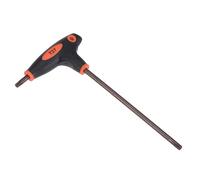 CoCud Llave Seguridad contra Manipulaciones Torx T27 Torx Acero S2 con Mango en Forma T Y Punta Estrella Negra Reparaciones Básicas en el Hogar Y Mantenimiento Mecánico 1 Ud.