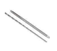 CoCud Macho y Taladro Juego, M4 x 0.7 Rosca 150mm Longitud Macho 4mm Diámetro, Métrico Extra Largo Máquina Rosca Macho y Helicoidales Taladros Kit para Roscado, 1 Juego