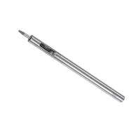 CoCud Perforadora de Agujeros de Cuero Diámetro de Botón de 1mm Vástago de 6mm Perforadora Redonda de Acero para Remaches de Presión para Manualidades en Cuero Ropa y Telas