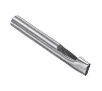 CoCud Perforadora Hueca, Agujero de 4mm x 15mm, Herramienta de Junta Ovalada de Acero 45# - (Aplicaciones: para Manualidades de Cuero, Carteras de Cuero DIY)