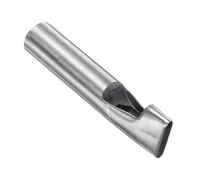 CoCud Perforadora Hueca, Agujero de 5mm x 26mm, Herramienta de Junta Ovalada de Acero 45# - (Aplicaciones: para Manualidades de Cuero, Carteras de Cuero DIY)