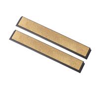 CoCud Piedra de Afilar de Diamante, Grano 80, Tamaño Total de 6" x 0.8", Herramienta Abrasiva Afiladora con Revestimiento de Titanio - para Rectificado de Metal), 2 Piezas