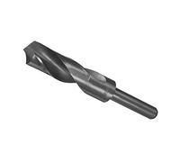 CoCud Reducido Vástago Taladro, 23mm Corte Filo 1/2" Vástago, Nitruro Recubierto Alto Velocidad Acero 9341 Torsión Perforación Brocas - (Aplicaciones: para Metal Madera)