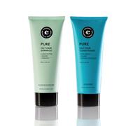 COCUNAT Pack Pure, Rutina para Pelo Graso, Champú y Acondicionador Natural | Pack de detox capilar con activos naturales para un cabello fuerte y voluminoso. Limpia, nutre y fortalence el cabello graso.