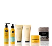 COCUNAT Plan Nutrición y Volumen para Rizos Pack Método Curly con Turbante
