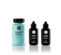 COCUNAT Tratamiento Capilar Happy Hair + Savior Fortalece el Cabello | Tratamiento capilar completo que protege y fortalece el cabello.