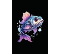 COD FISH: ANIMALS OF THE WORLD, Positive affirmations, Motivational and inspirational notebook, Animal notebook, Birthday gifts, Notebook gifts, Anniversary gifts, For all...