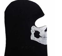 COD - Máscara de fantasma, pasamontañas de calavera, disfraz de esqueleto MW2, máscara de esquí de cabeza completa, máscara de punto resistente al viento, calentador para bicicleta, monopatín,