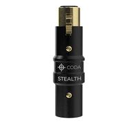 Coda MB-Stealth - Preamplificador de micrófono en línea, Amplificador Activo para micrófonos dinámicos y de Cinta, Ruido Ultra bajo, añade claridad a tu Podcast o transmisión en Vivo