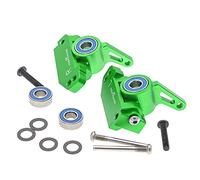 CODA RACING Bloques de dirección de aleación RC y bloque de rueda para Traxxas 1/10 2WD Slash, Stampede, Rustler, Nitro Slash-Reemplaza la parte 3736 3632