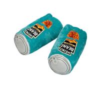 Coddies Heinz Beanz Can - Pantuflas de felpa con suela dura, divertidos zapatos de interior para hombres, mujeres y adolescentes, regalo novedoso para el hogar (4-8 de Reino Unido, 36-39 UE, M)