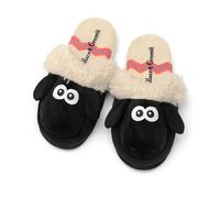Coddies Shaun the Sheep Sliders - Pantuflas de interior de espuma viscoelástica de felpa con suela dura - Pantuflas acogedoras para hombres, mujeres y adolescentes - Regalos oficiales de Shaun the