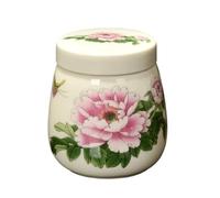 Coddled Egg Cups - Coddler de huevo de cerámica con lid, Boiled Eggs Baking Server,Vintage Kitchen Decor | Retro Tableware Ornament, Home Dormitory Hotel Restaurant Apartment Rental Cooking Breakfast