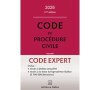Code de procédure civile: Annoté