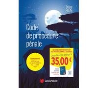 Code de procédure pénale: Jaquette Blue Elephant