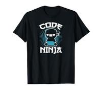 Code Ninja Programador Codificador Programación de computadoras Codificación Camiseta