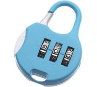 Code Padlock, Suitcase Locks,Mini 3 Dial Digit Number Password Combination Travel Safe Lock for Luggage of Gym