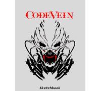 Code Vein Sketchbook: 110 pages Unlined Drawing Notebook, 8.5x11 Large Sketch Book for Doodling or Sketching Journal