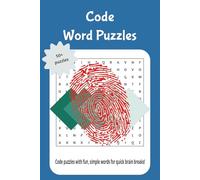 code word puzzles: Code puzzles with fun, simple words for quick brain breaks!