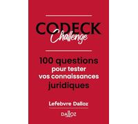 CoDeck Challenge: 100 questions pour tester vos connaissances juridiques
